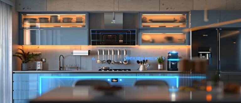 Kitchen, smart home