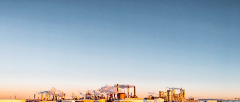 Oil and gas, industry, emissions