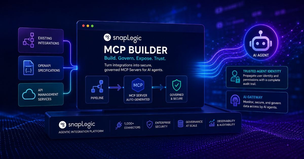 SnapLogic Adds MCP Builder to AI Integration Portfolio