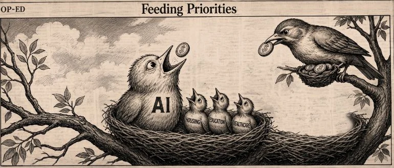 AI Isn’t Crowding Out the Economy. It’s Hollowing It Out