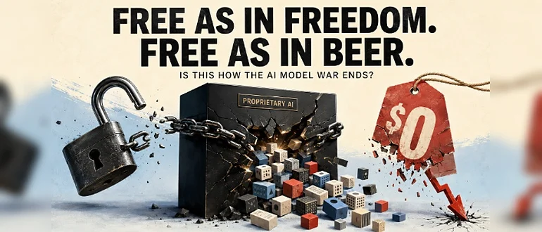 Free as in Freedom. Free as in Beer. Is This How the AI Model War Ends?
