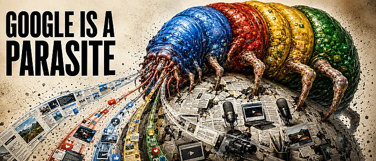 Google is a Parasite. And Everyone Else is Paying the Price.