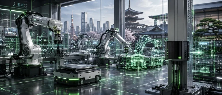 NVIDIA Partners with Japanese Giants to Reinvent Manufacturing Through Physical AI