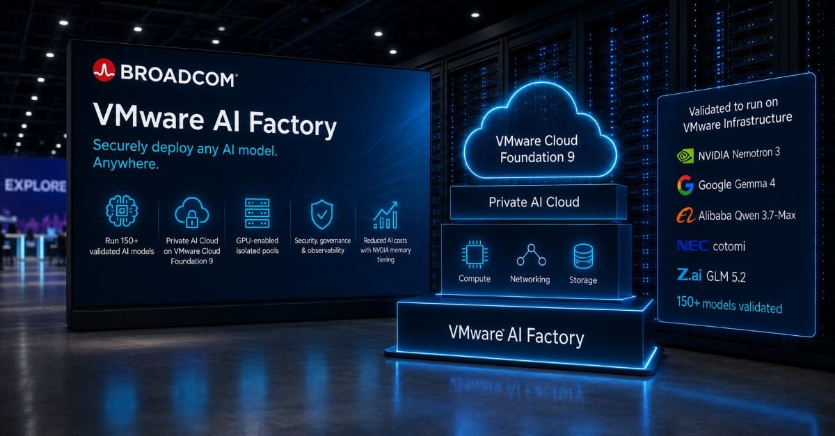 Broadcom Launches AI Factory Based on VMware Cloud Foundation