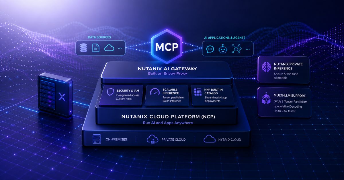 Nutanix Adds Additional Capabilities to Optimally Run AI Workloads