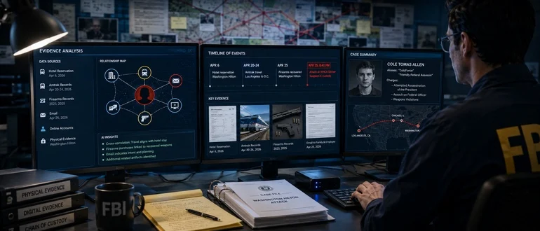 Building the Case: Inside the 48-Hour AI-Assisted Investigation Against the WHCA Shooting Suspect
