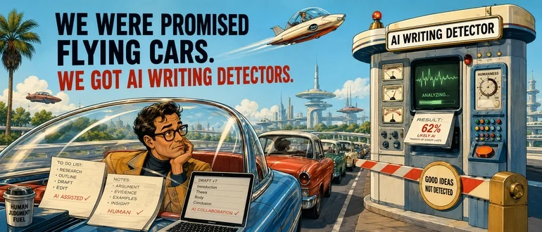 We Were Promised Flying Cars. We Got AI Writing Detectors