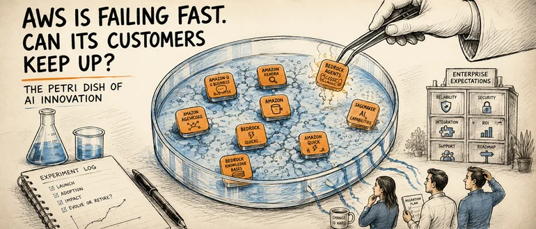AWS Is Failing Fast. Can Its Customers Keep Up?