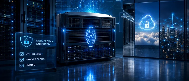 Private LLM Deployment for Enterprises: On-Premise vs Cloud vs Hybrid