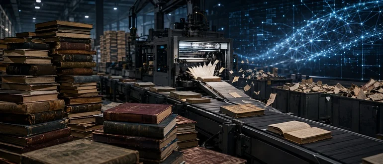 AI Is Buying Up Old Books. People Are Alarmed