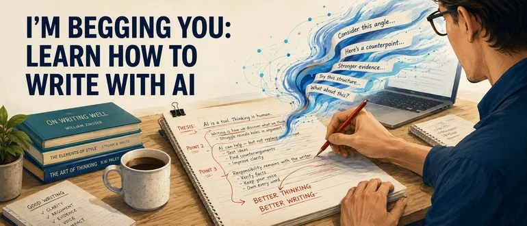 I’m Begging You: Learn How to Write With AI
